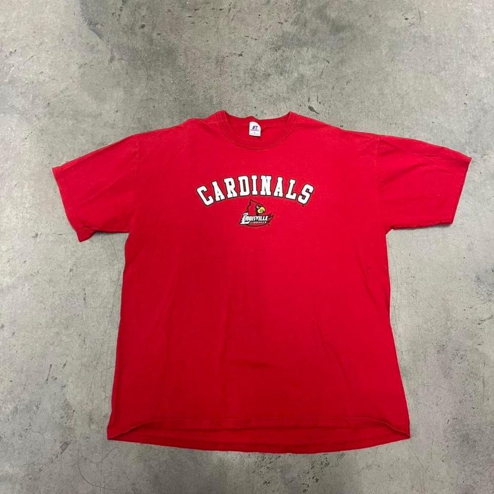 Louisville cardinals‎ Russell athletic tee shirt